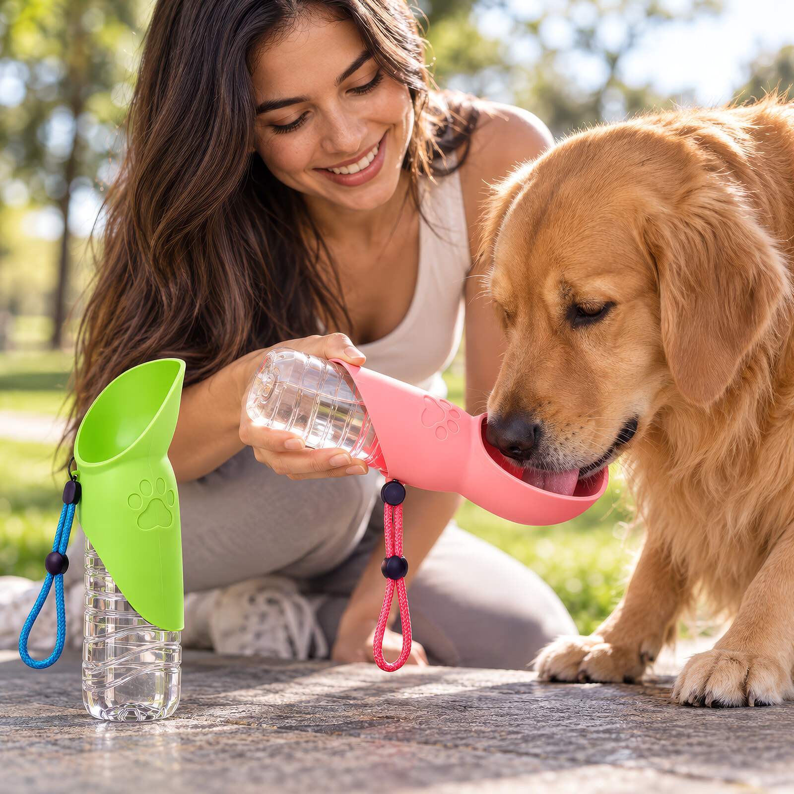 Dispensador de agua portátil para mascotas — imagen 5